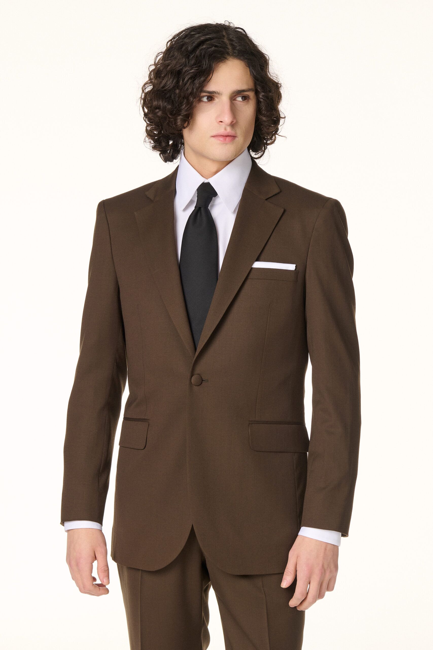 Dark Brown Suit