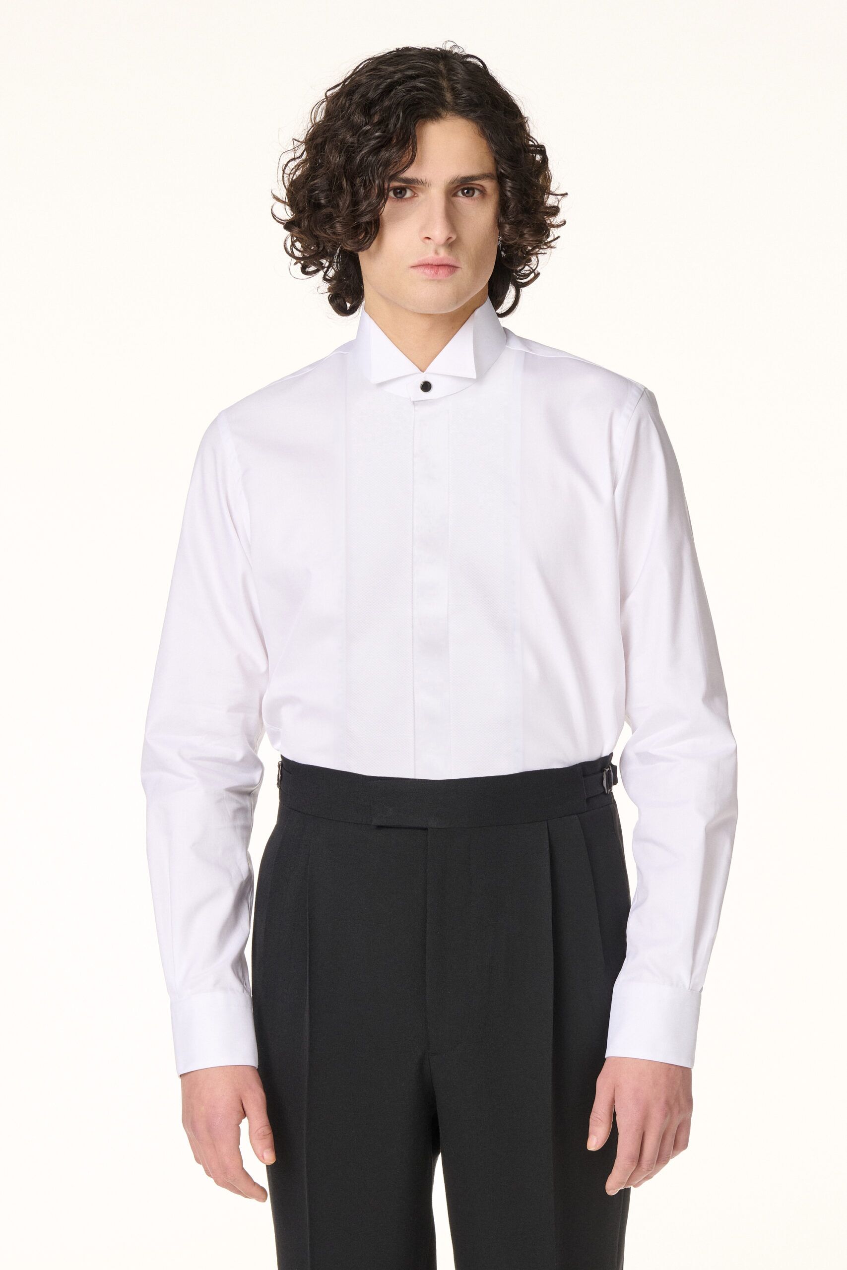 Tuxedo Shirt with Bib