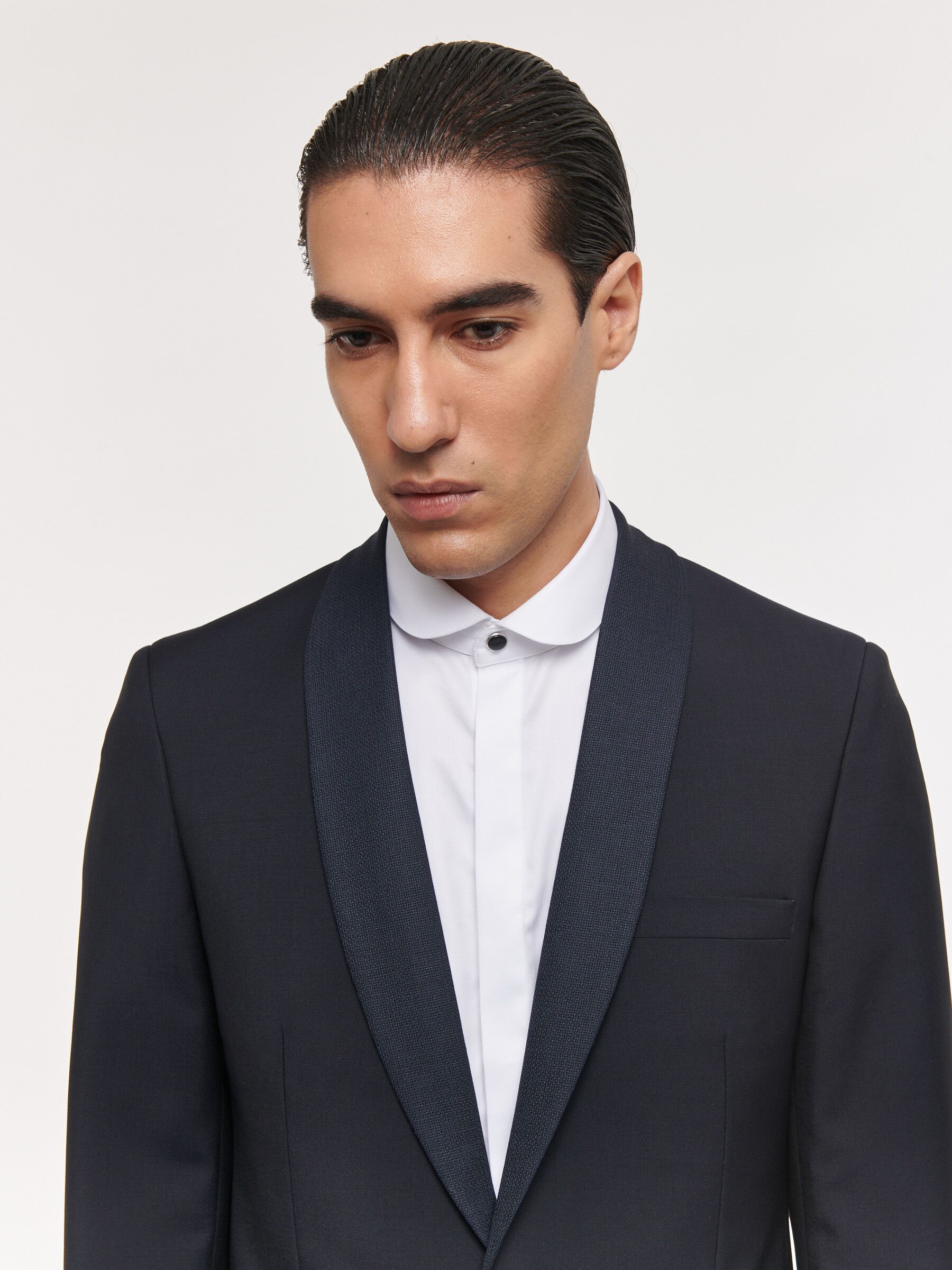 MIDNIGHT BLUE TUXEDO JACKET