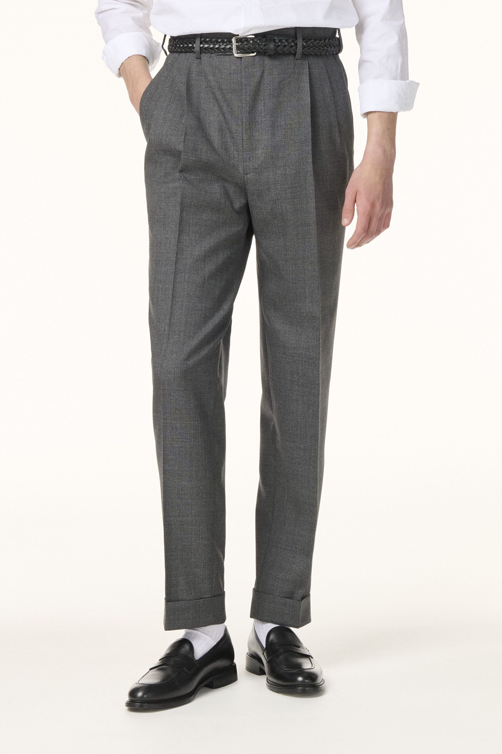 Pantalon gris sur-mesure RIVES Paris