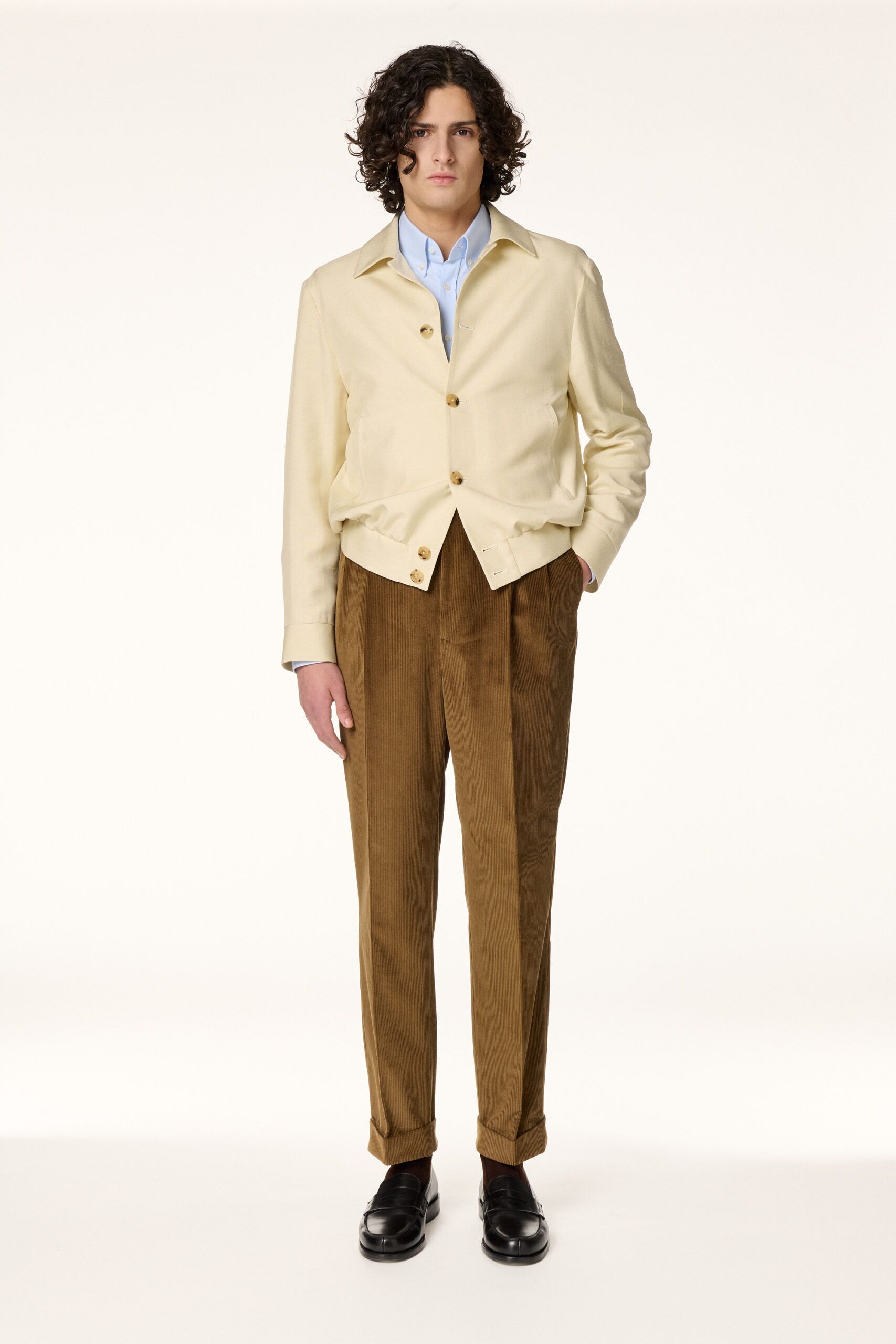 Camel Amber Corduroy Trousers