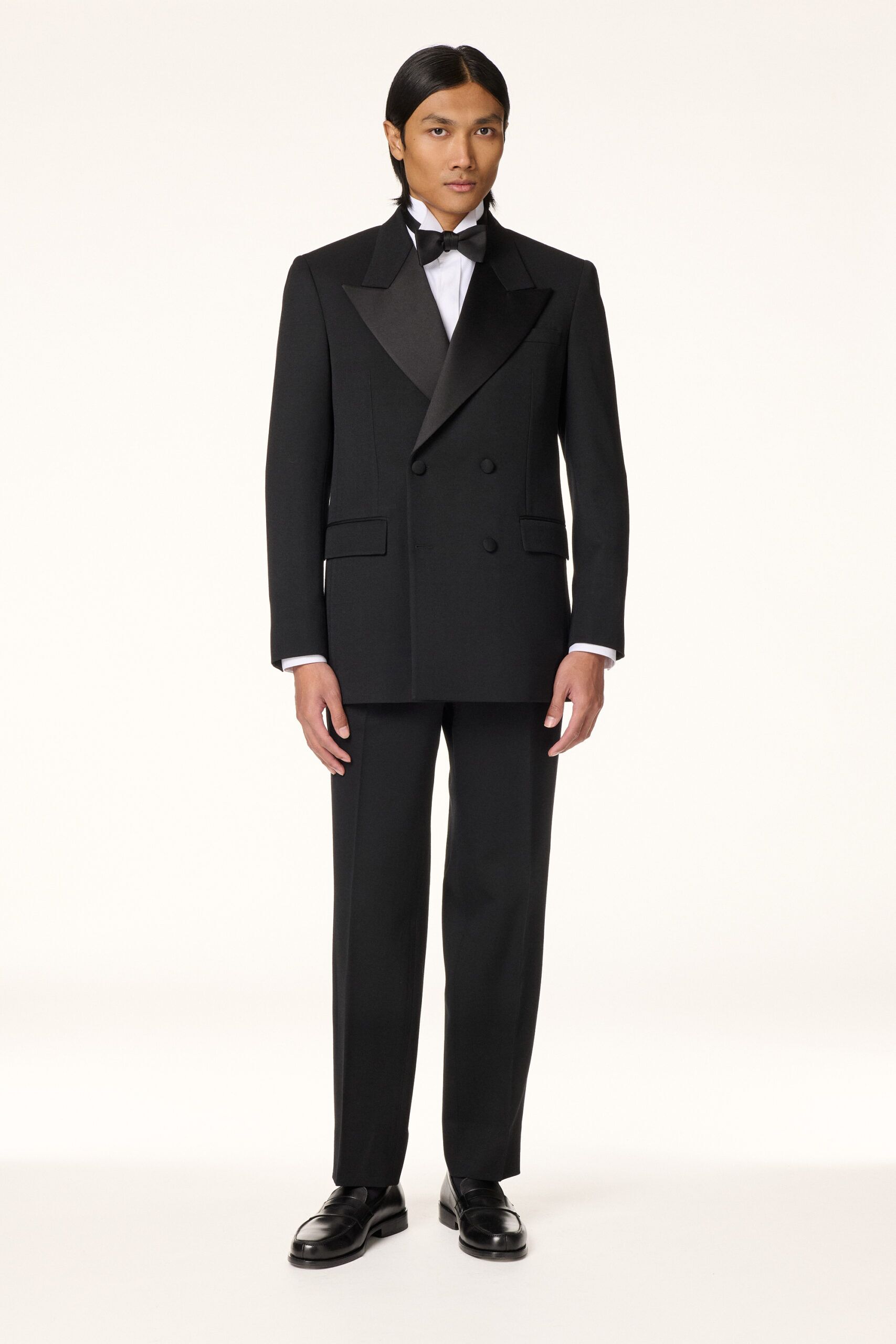 Black Double-Breasted Tuxedo
