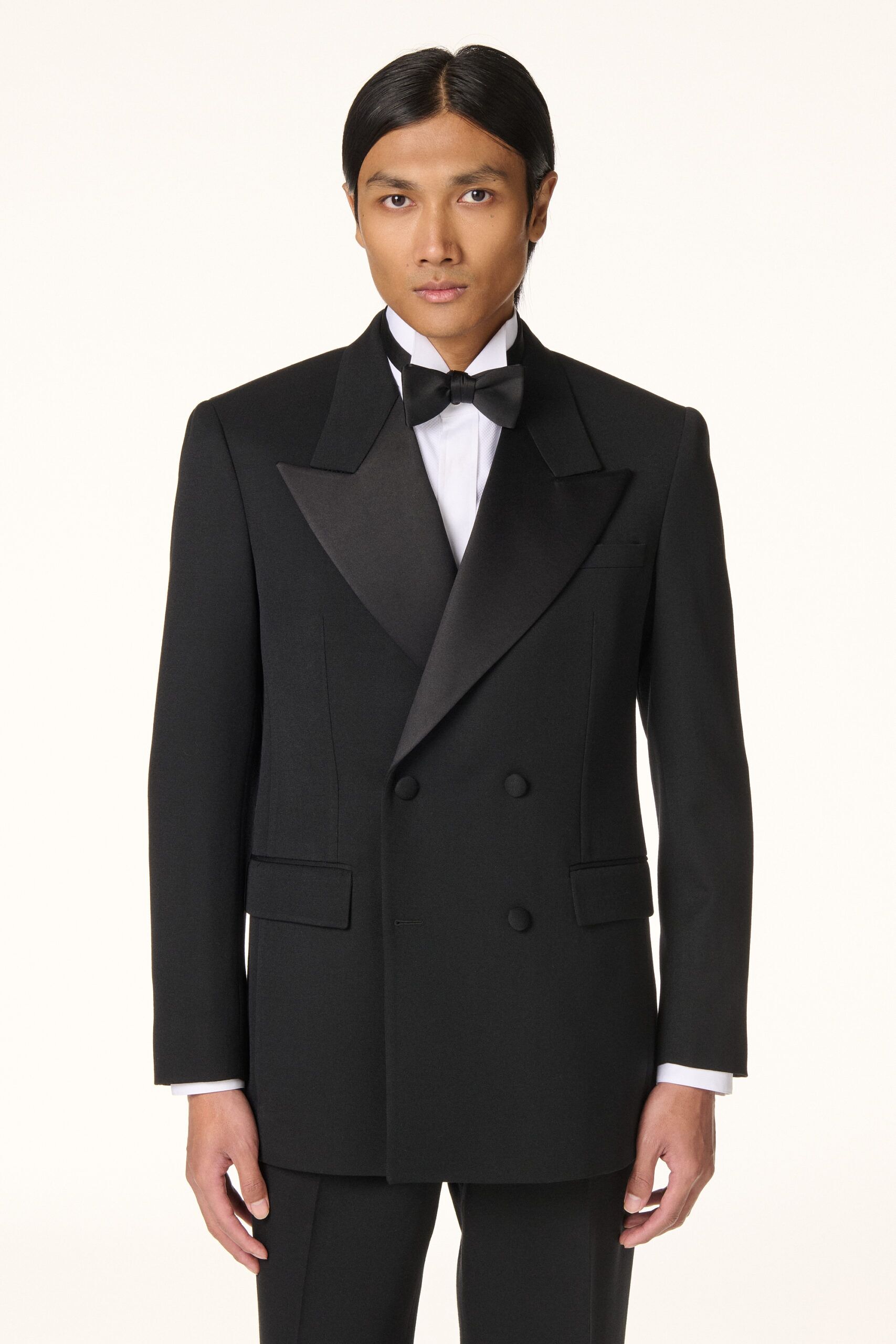 Black Double-Breasted Tuxedo