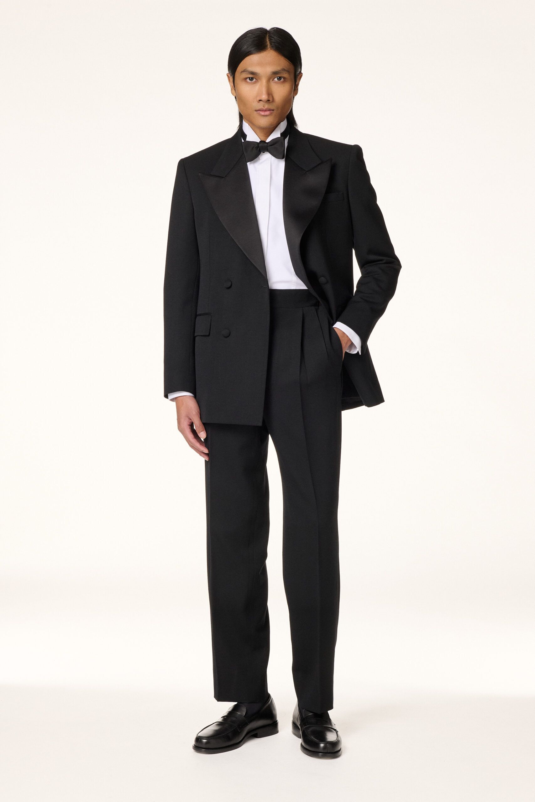 Black Double-Breasted Tuxedo