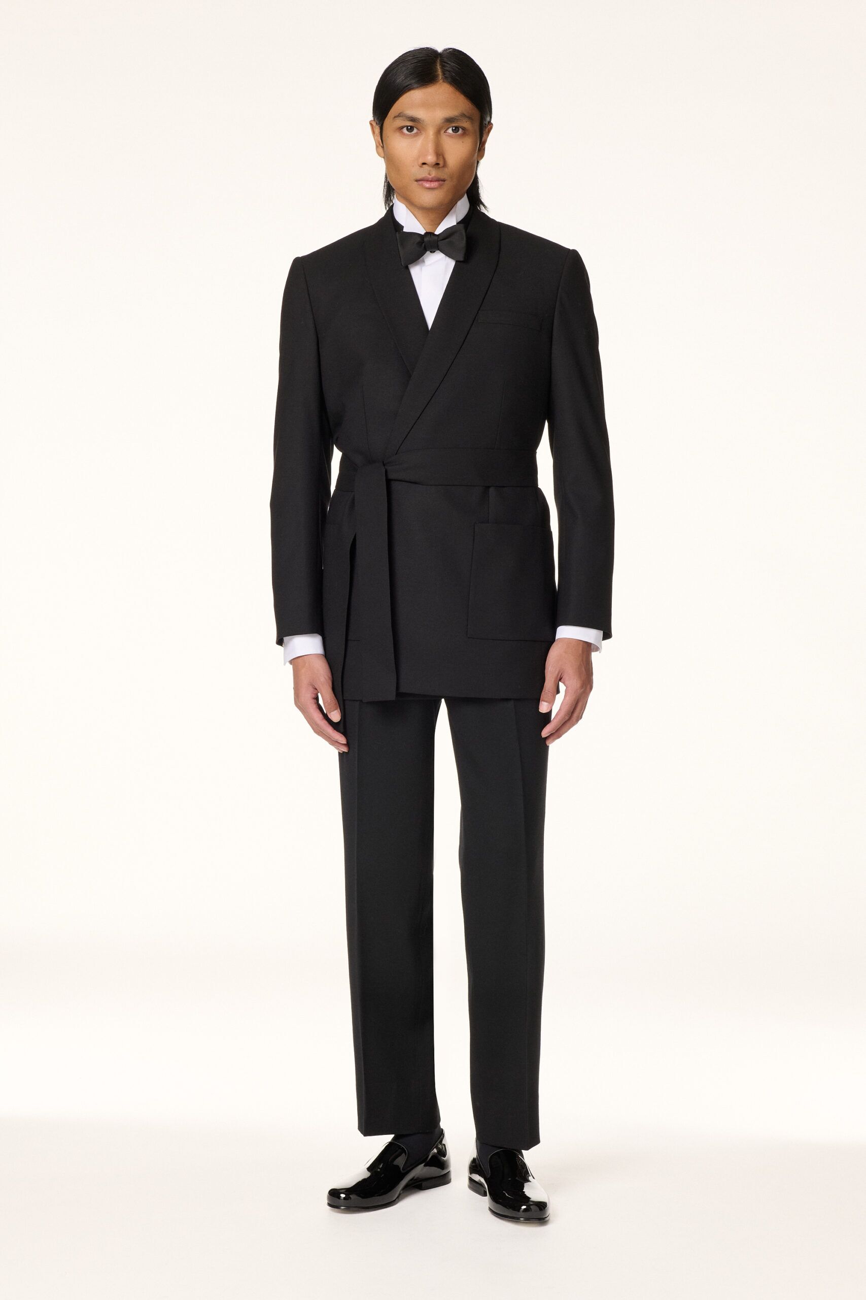 Black Peignoir Jacket