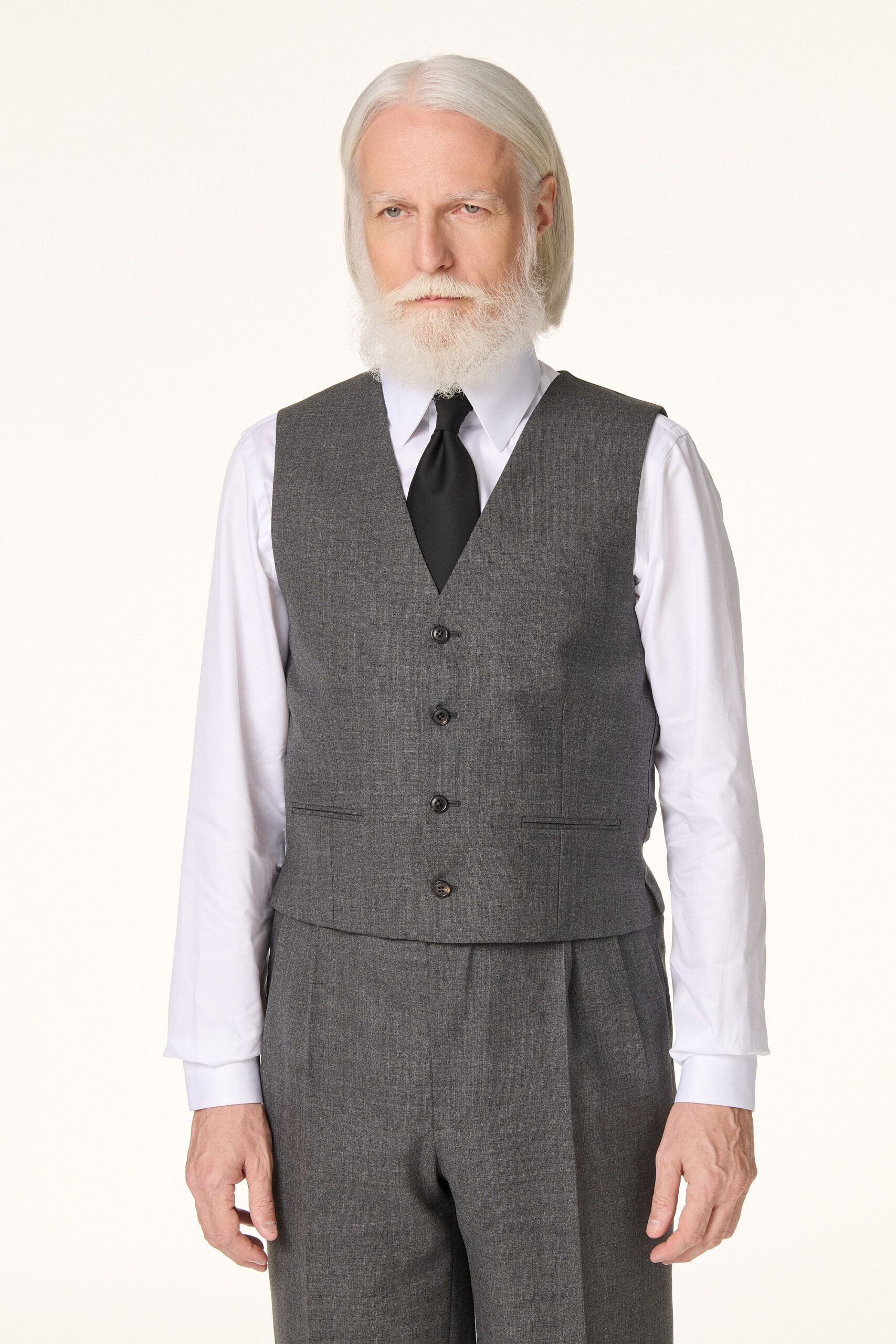 Grey Vest
